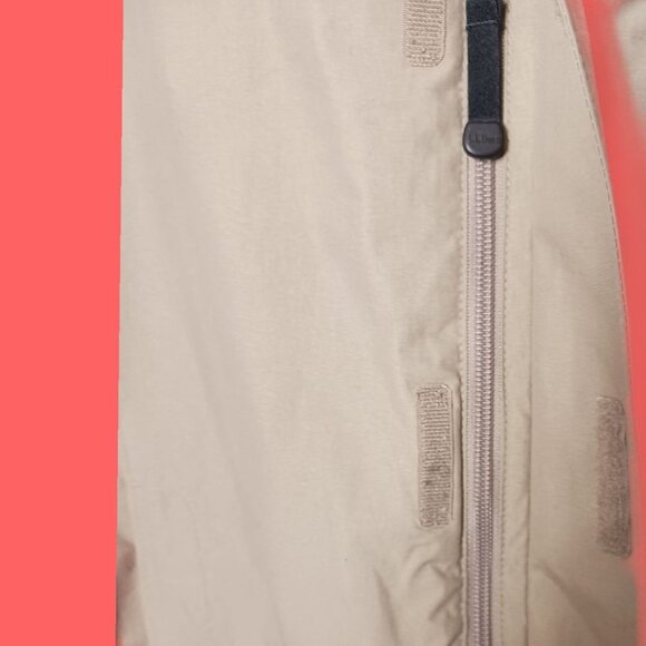 L.L.Bean Vtg Mens Jacket With Fleece Lining & Zip Green Small - Picture 8 of 16